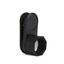 LAKE OF FIRE Chalk Holder Pool Billiards, Pool Cue Chalk Holder with Belt Clip Snooker Billiard Accessories Black (Octagon)