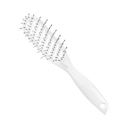Beavorty 1pc Creative Curved Plastic Hairdressing Massage Comb for Women Lightweight and Styling Tool for Detangling Curly Hair for Scalp Massage and Everyday