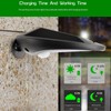 Solar Wall Lamp Sensitive Motion Sensor Weather Resistant Outdoor LED
