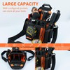 MELOTOUGH Electrician Tool Pouch Bag with Shoulder Strap Professional 16
