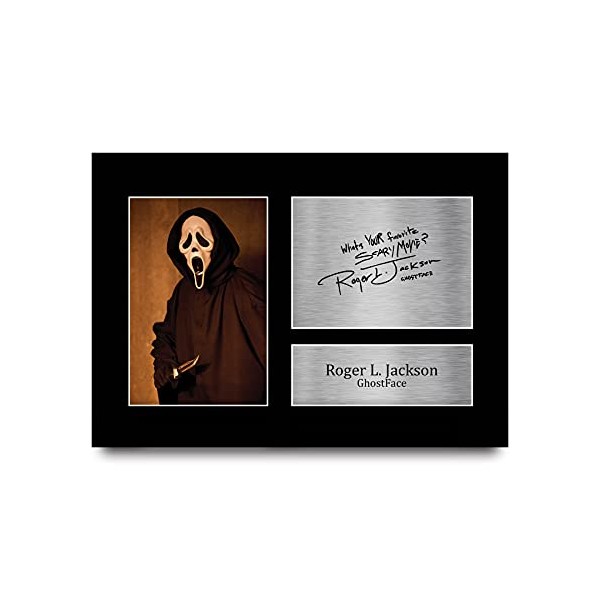 HWC Trading A4 Roger L Jackson Scream Ghost Face Gifts