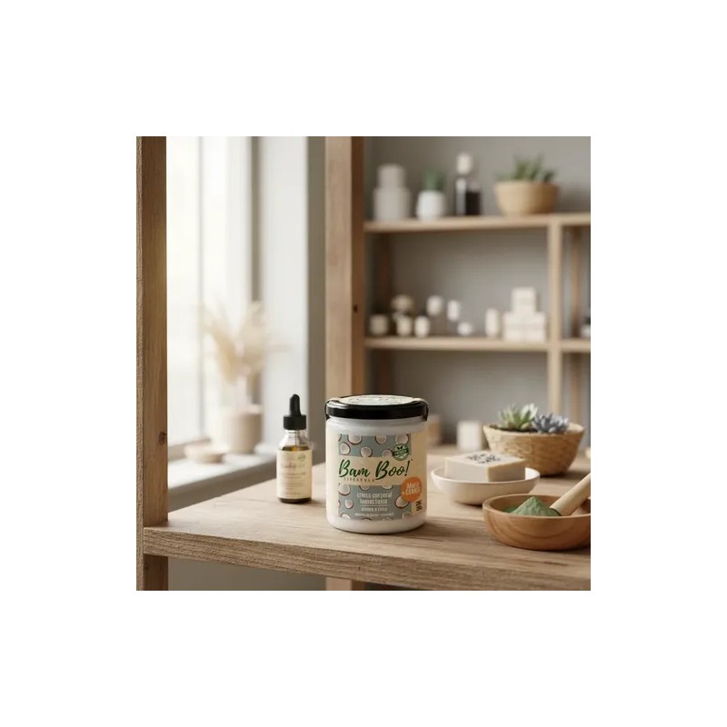 Crema Humectante Aroma A Coco 220g Bam Boo Lifestyle