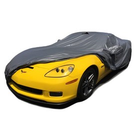 CarsCover Custom Fit C6 2005-2013 Corvette Car Cover Ironshield Leatherette All Weatherproof
