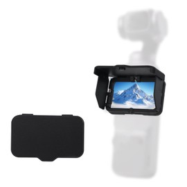 Paraluce Pieghievole per DJI Osmo Pocket 3, Copertura Parasole Magnetica Antiriflesso Accessorio Visiera Portatile per Riprese in Esterno