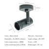 Marknice 15W LED Dimmable and Zoomable Ceiling Spotlight with Anti-Glare