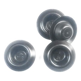 BP-1/2 0.5 inch Recessed Mount Black Plastic Body and Sheet Metal Hole Plug Qty 50 PDR Paintless Dent Repair by CapPlugs