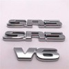 3pcs/set SR5 V6 Fender Side Rear Emblems Badges With Adhesive