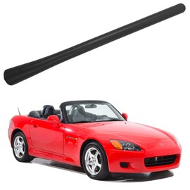 Rubber Antenna for Honda S2000 (2000-2009), Honda S2000 Antenna - 7 Inch Car Wash Proof, Internal Copper Coil Antenna Mast Replacement