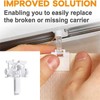 MONOJLY Vertical Blind Repair set Curtain Repair Carrier set Easy