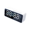 Digital Alarm Clock with BT Speaker, Mirror LED Display Clock
