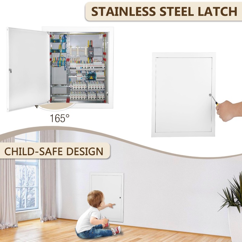 Thicken 1mm 16 x 24 Access Panel for Drywall,Attic Door,