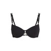 Hunkemöller Holbox Bikini Top, black, 75E