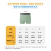 BAMBOO COOL Boys' Underwear Boxer Briefs Breathable and Soft 6-Pack