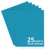 25Sheets Blue Cardstock Paper, 8.5 x 11 Card stock for