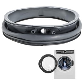 RUHUALIFE Washer Door Boot Seal, Washing Machine Door Bellow Gasket, Front Load Washer Door Boot Seal Compatible with Frigidaire Electrolux Washer,Replace#:5304505004, 5304505239, 5304516744