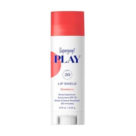 Play Lip Shield SPF 30 - Straberry by Supergoop for Women - 0.15 oz Lip Balm