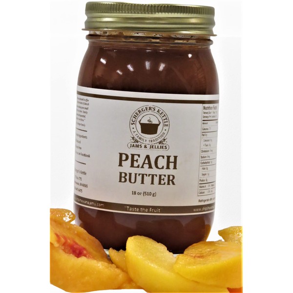 Peach Butter, 18 oz