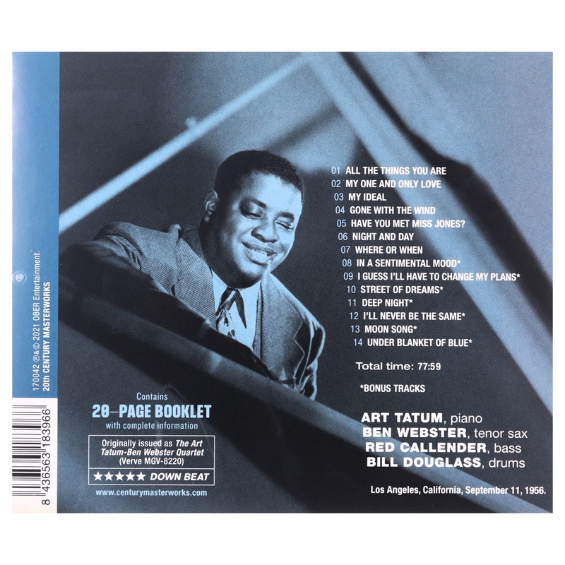 The Art Tatum & Ben Webster Quartet