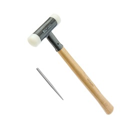 Del Rey® 30 mm Dead Blow Hammer and Micro-Divot Center Punch Kit (DRT-ZCPHM30)
