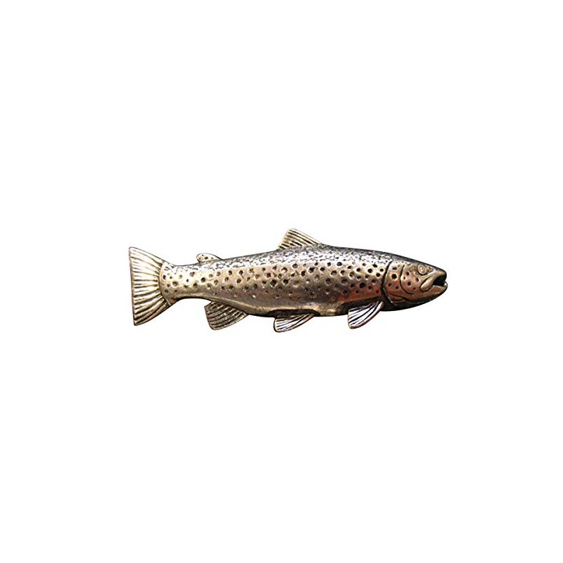 Trout Lapel Pin for Hat or Lapel, Perfect for Fishing