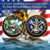 Navy Seabees Challenge Coin - We Build We Stand Navy
