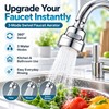 360 Degree Swivel Kitchen Faucet Aerator Adjustable Dual Mode Sprayer