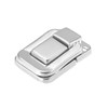 sourcing map Toggle Catch Lock, 38mm Retro Decorative Silver Hasp