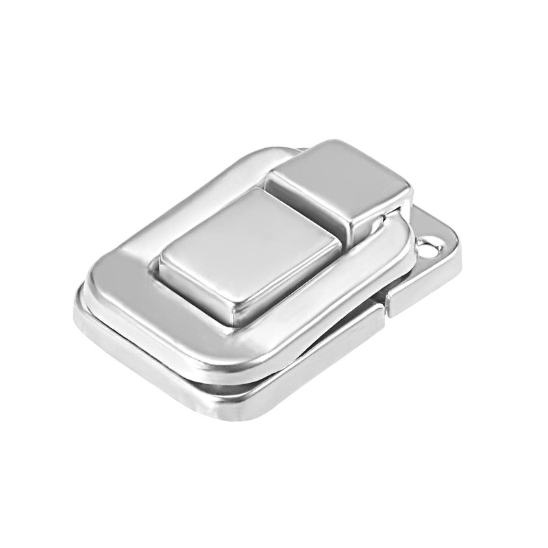 sourcing map Toggle Catch Lock, 38mm Retro Decorative Silver Hasp