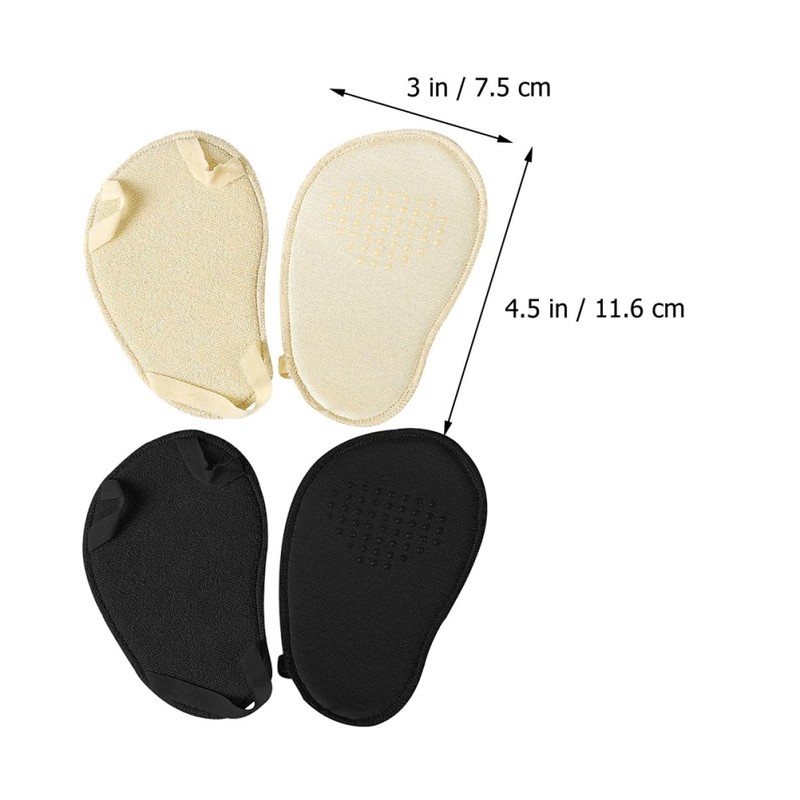 Baluue 5sets Forefoot Pads for Women Shoe Pads Comfortable High