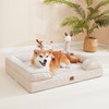 EHEYCIGA Orthopedic Dog Bed for Medium Dogs, Waterproof Memory Foam