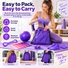 13-Piece Pilates Exercise Kit for Home Workouts – Portable Ball