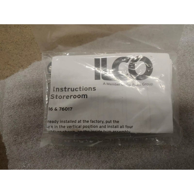 Kaba Ilco Generation E-760. HW 761 ASM/ADB/OFF KIT W/ARROW 2