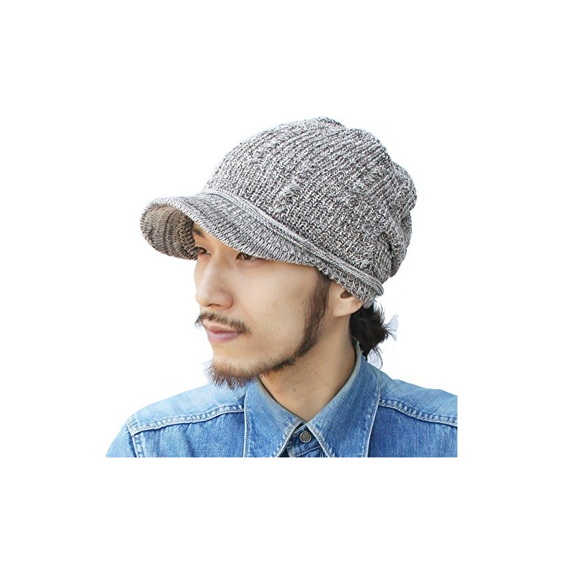 Peace Clothing Cotton Knit Casket Cable KS with Brim Summer