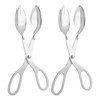 2 Pack Salad Tongs Food Grade 7.87 Inch Scissor Tongs