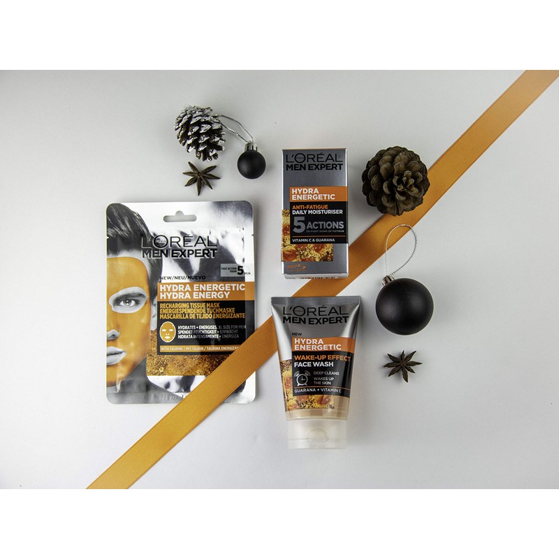L'Oreal Men Expert The Expert Hydra Energetic Washbag Gift Set