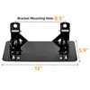 Mofun UTV ATV 8 3/4" Bracket Mounting Hole, 10" Flip-Up