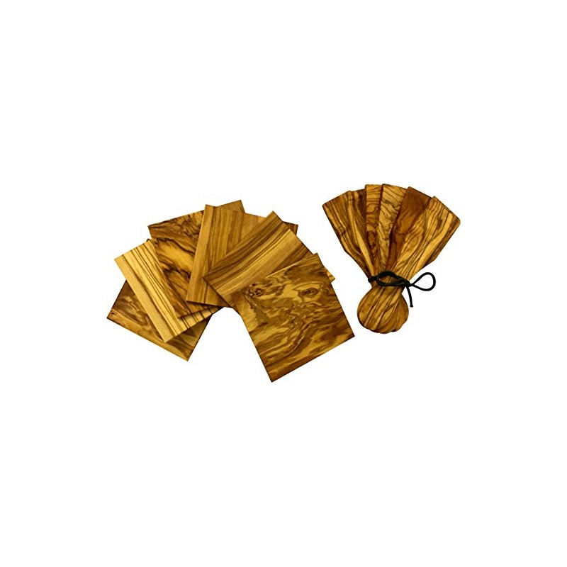 Elegant Raclette Set of 6 Olive Wood – Set of
