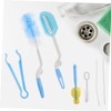 SAFIGLE 1Set Bottle Cleaning Brush Nylon Straw Bottle Scrubber for