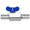 DERNORD 5/8" Hose Barb Ball Valve SS304 Mini Shut Off