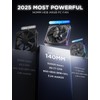 AsiaHorse AMICIPro 140mm ARGB PC Fans,Ultra-Quiet Operation <30dB, 1800 RPM