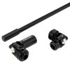 MEUS RACING 2Pcs SCX10 Driveshaft 62-180mm Cut to Length Driveshaft