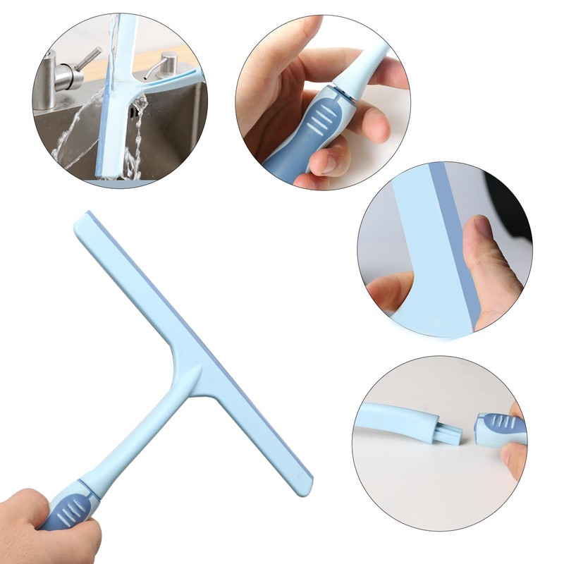 NIDEZON Jalador para Pisos 25 cm de Ancho, Escobilla de