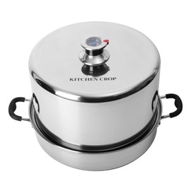 Kitchen Crop Steam Canner with Temperature Indicator (Stainless Steel Steam Canner)