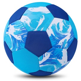 Indoor Soccer Balls Size 4, for Protect Inside Home Furniture, Fabric Cover Softy Safe Silent Size 4 Soccer Balls for Kids Boys Girls Fun Soccer Gifts Birthday Christmas