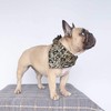 iChoue Rich Dog Series Pet Bandanas Washable Bibs Adjustable Triangle