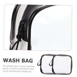 Healeved 4sets Toiletry Pouch Compact Travel Wash Bag Odor Control Premium Makeup Bag for Women Portable Carrying Case 2pcs*4