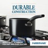 Farberware Cookstart DiamondMax Nonstick Straining Saucepan, Dishwasher Safe, 3 Quart,