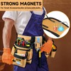 Tool Belt,Magnetic Tool Pouch,27-Pockets Heavy Duty Tool Belts for Men