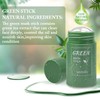 Green Tea Purifying Clay Stick Mask, Face Moisturises Oil Control,