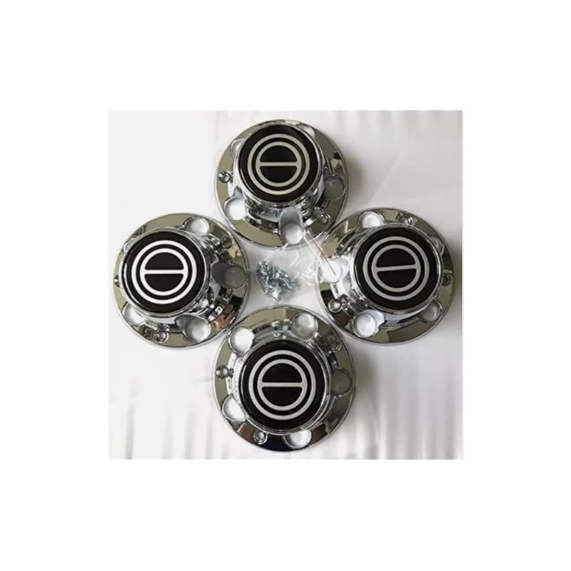 4pcs Fit 1980-1996 F150 Bronco Van Chrome Wheel Hub Center